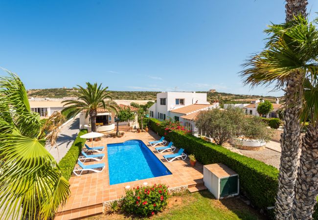 Villa en Cala´n Blanes - Menorca Tana Villa en Cala´n Blanes - Menorca Tana