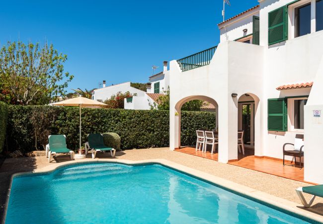Villa en Cala´n Blanes - Menorca Juanita Villa en Cala´n Blanes - Menorca Juanita