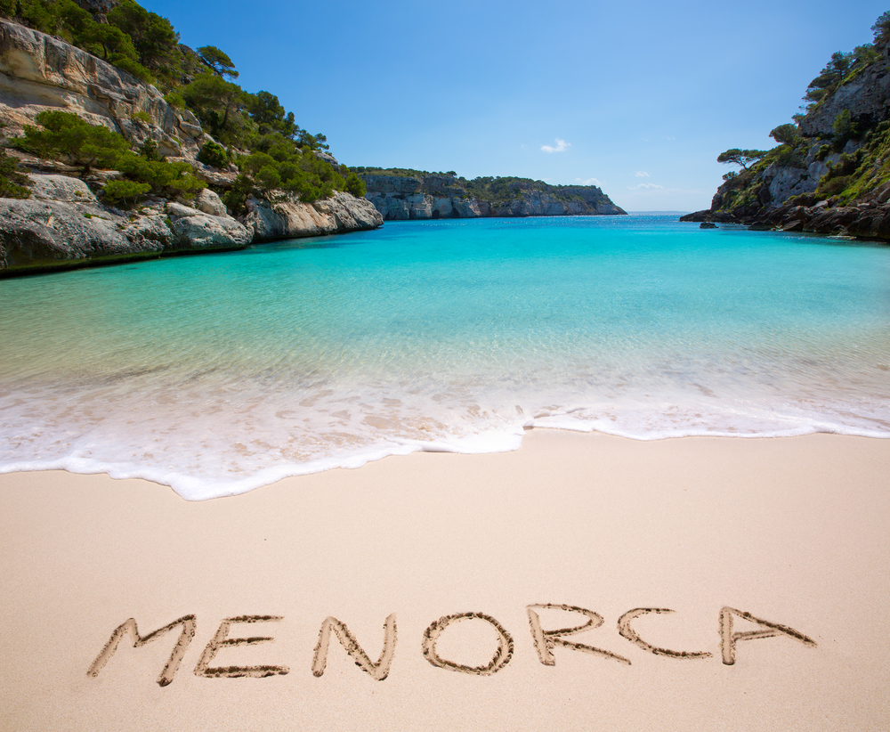 Calas en Menorca