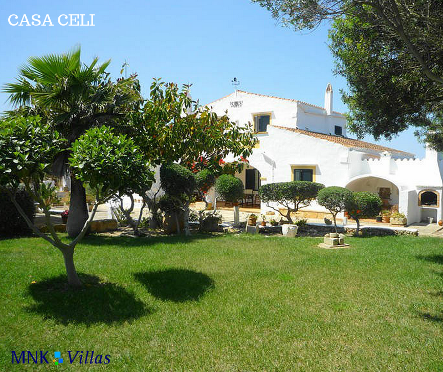 VIllas en Menorca Casa Celi