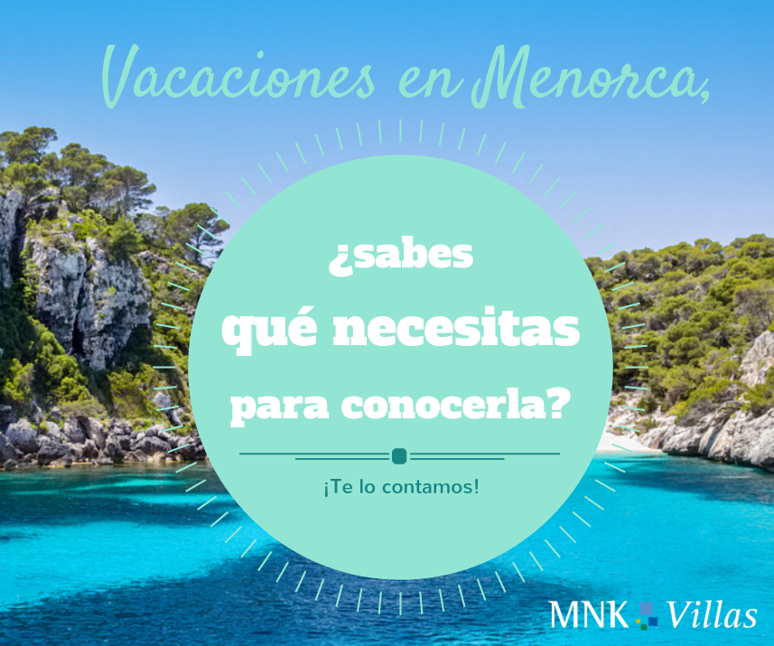 vacaciones en menorca