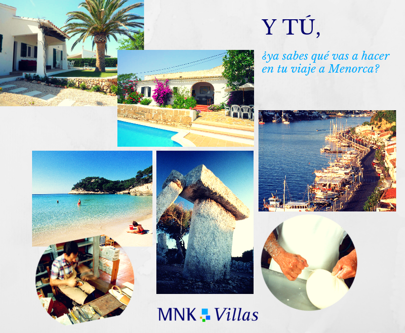 villas en menorca