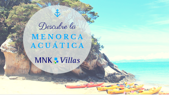 actividades acuaticas menorca