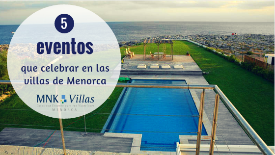 alquiler villas en menorca para eventos