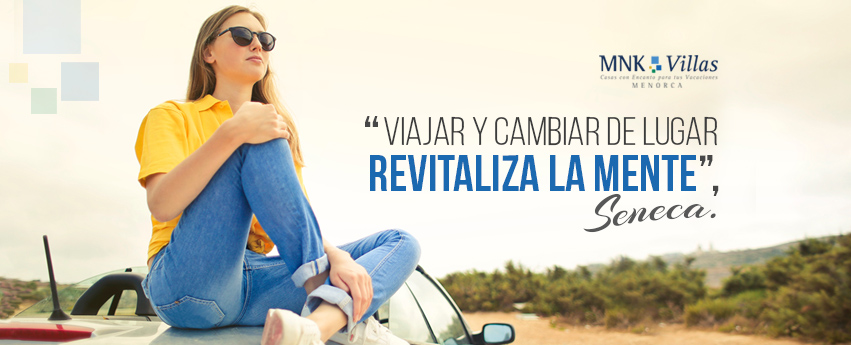 Viajar y cambiar de lugar revitaliza la mente