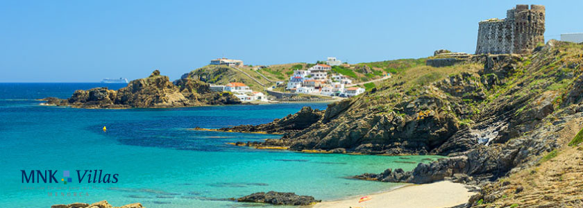 playas de Menorca con niños